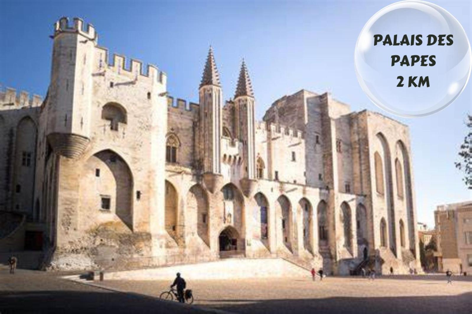Le Cosy Du Gal, A 2 Pas Du Palais Des Papes Parking Gratuit Securise Apartment อาวีญง ภายนอก รูปภาพ